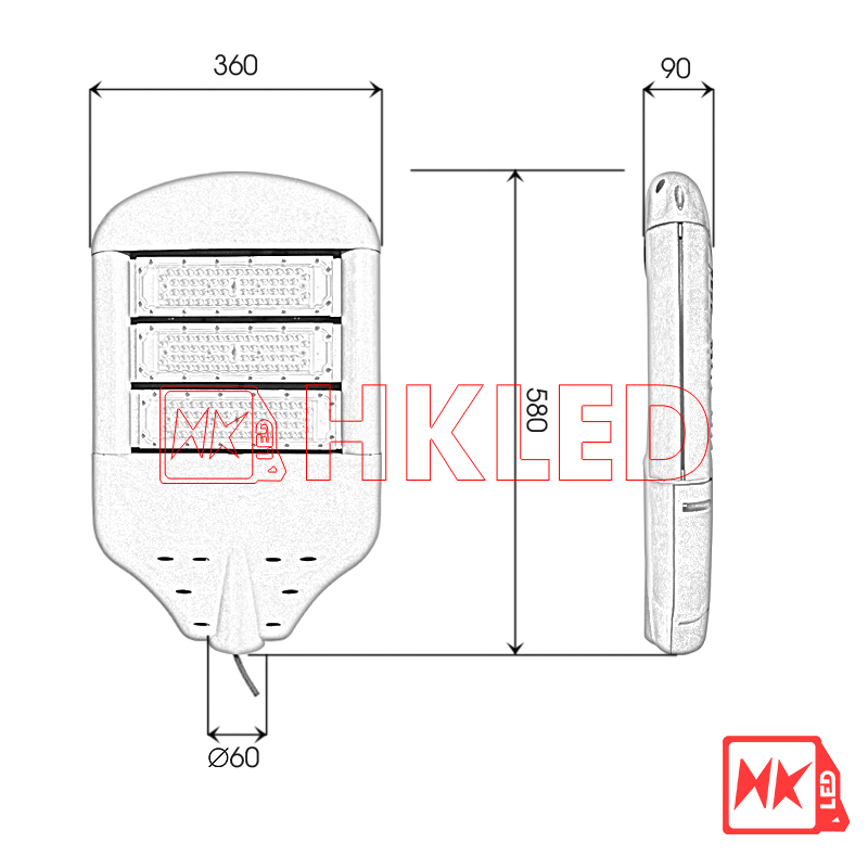 Thông Số Đèn LED Chiếu Sáng Đô Thị 150w