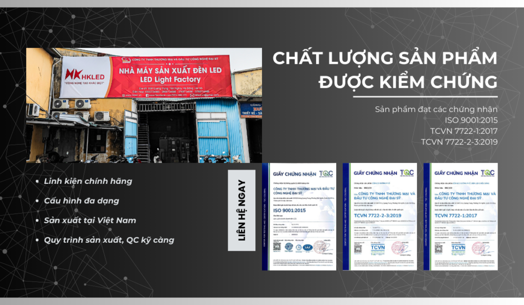 Nhà máy sản xuất đèn LED tại Việt Nam