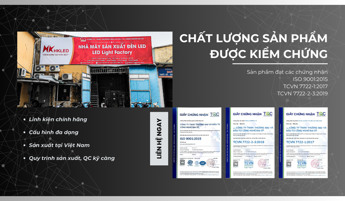 Nhà máy sản xuất đèn LED tại Việt Nam