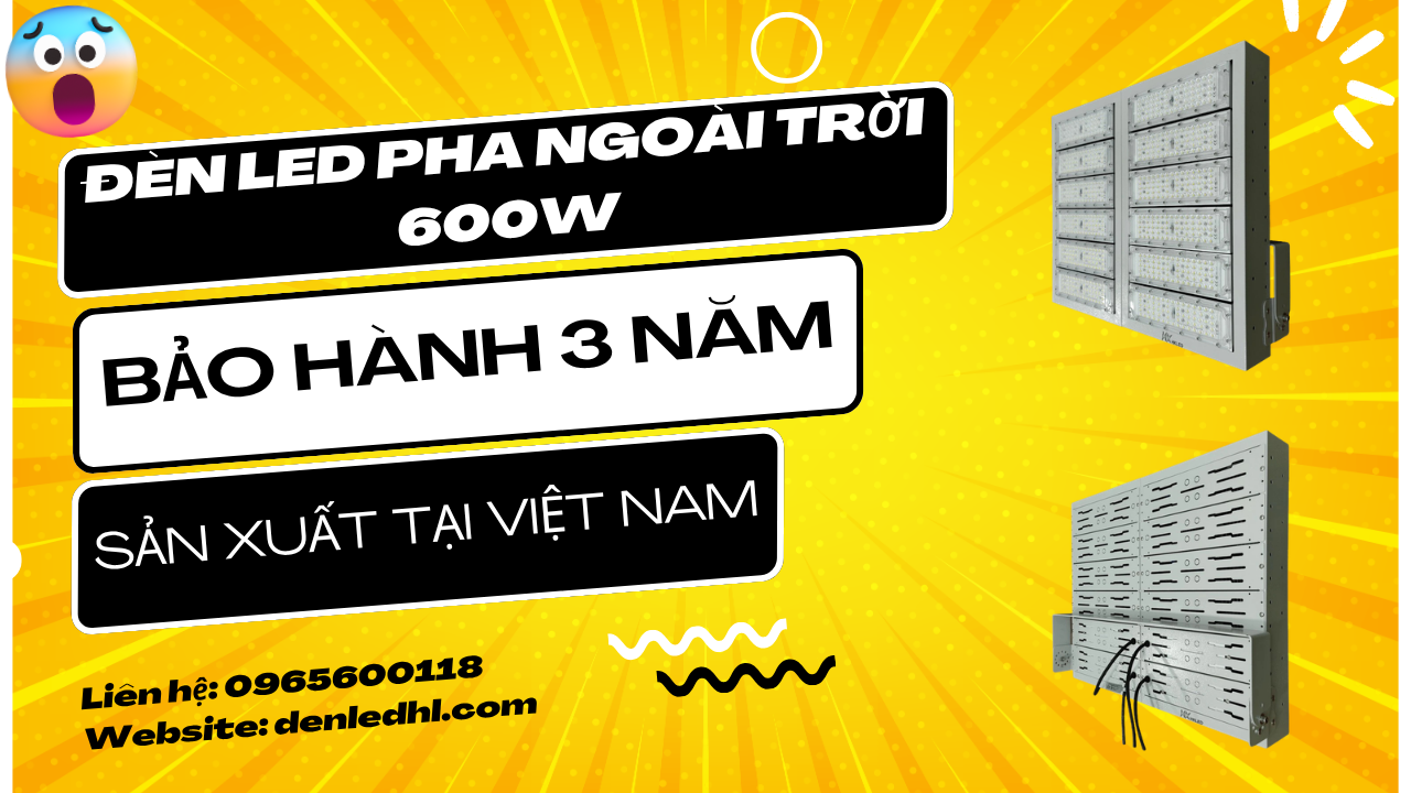 Đèn sân pickleball 600w