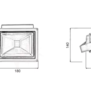 đèn led pha rọi 20w