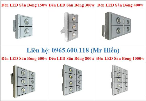 Đèn LED Sân Bóng Chống Chói