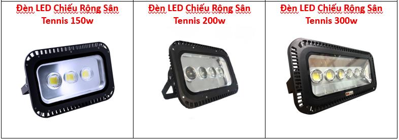 Đèn LED Chiếu Rộng Sân Tennis Chống Chói