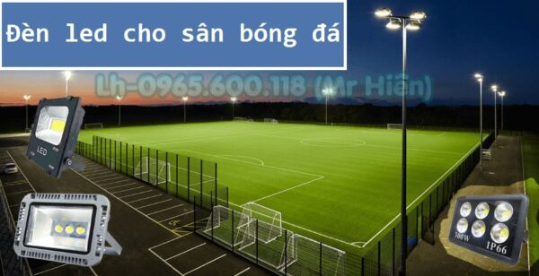 Đèn LED 50W cho hệ thống sân bóng