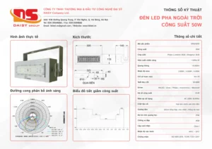 Tiêu Chuẩn Chiếu Sáng Sân Bóng 50w