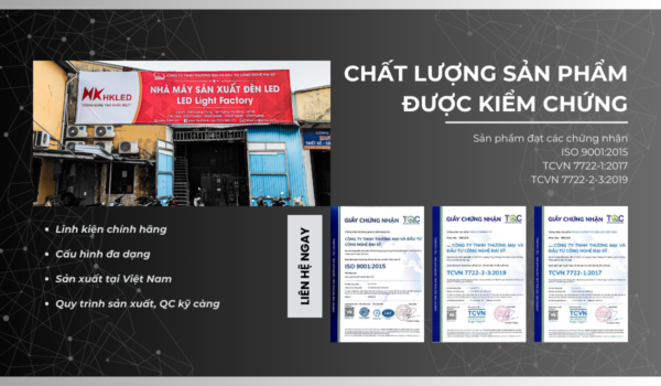 NHÀ MÁY SẢN XUẤT ĐÈN LED RỌI BỂ CÁ NGOÀI TRỜI