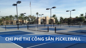 Hệ thống chiếu sáng sân pickleball 500w