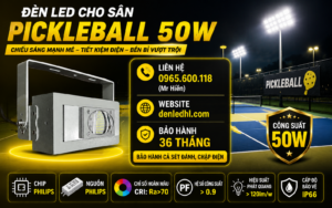 Thiết Kế Chiếu Sáng Sân Bóng 50w