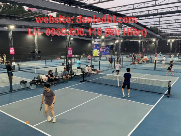 Đèn LED sân pickleball 50w cho giải pháp chiếu sáng sân pickleball