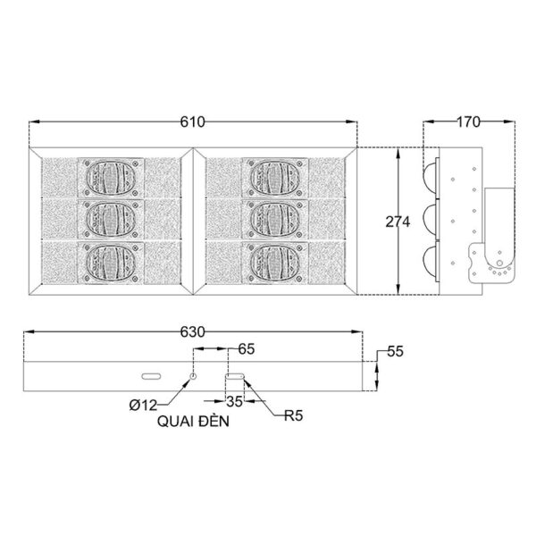 Thông Số Đèn LED Sân Tennis
