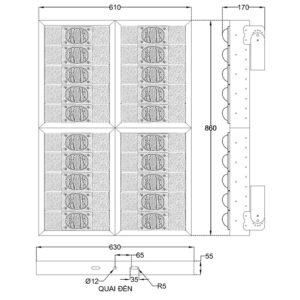 thông số kỹ thuật đèn led sân bóng 1000w
