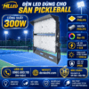 Đèn dùng cho sân pickleball 300w denledhl liên hệ 0965600118